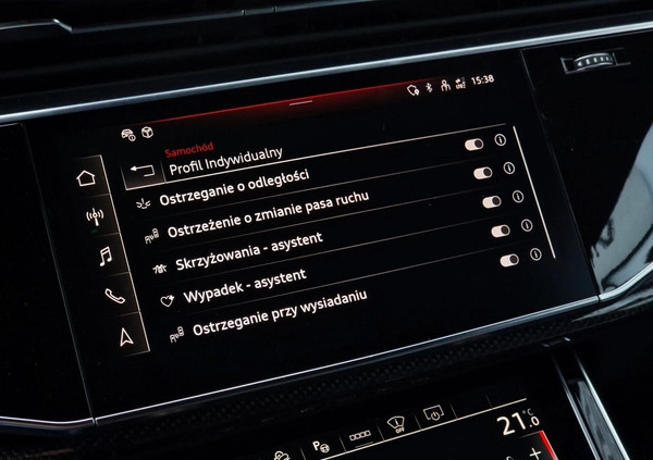 Audi SQ8 cena 567800 przebieg: 50, rok produkcji 2023 z Białogard małe 781